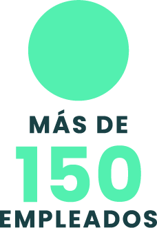 Más de 150 empleados 