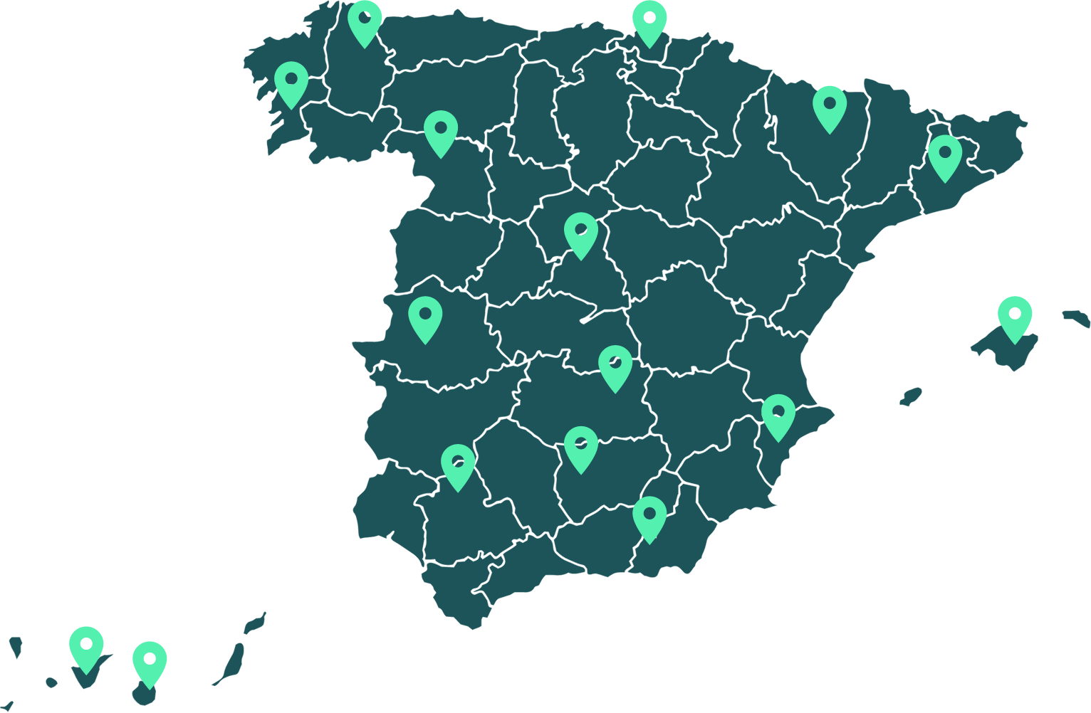 Presence in Spain