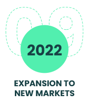 2022 expansion to new markets